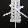 Bruidshaarband 3 Witte Roosjes - Afbeelding 2