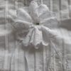 Doopdeken/Geboortedeken Roos Groen Broderie - Afbeelding 5