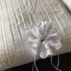 Doopdeken/Geboortedeken Roos Groen Broderie